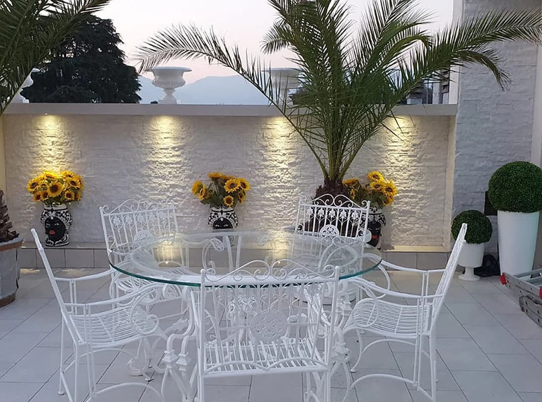 Illuminazione di un giardino